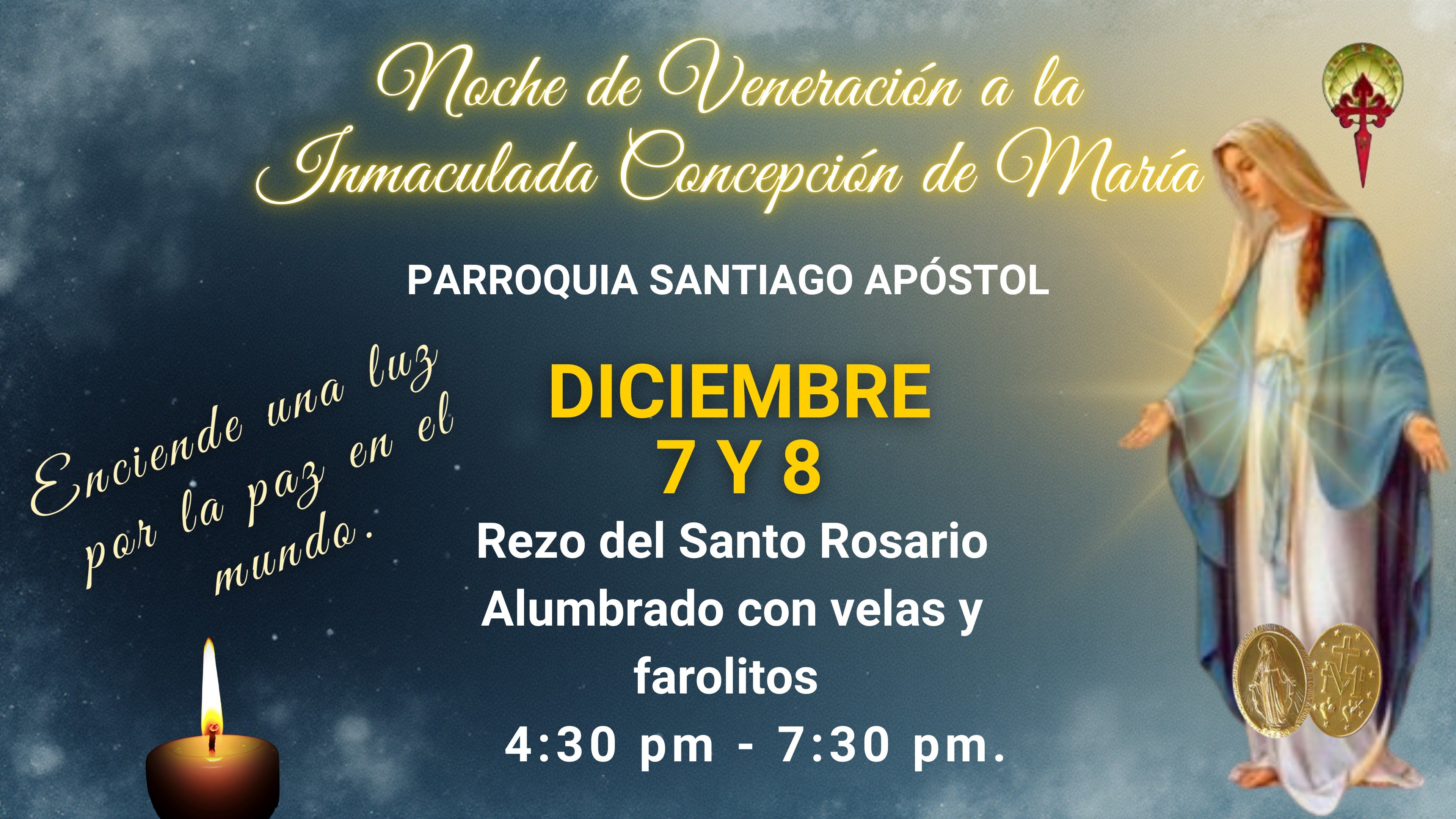 Noche de Verneracion a la Inmaculada Concepción de María