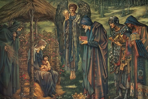 Nativity Painting